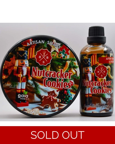 BBS Nutcracker Cookies Shaving set BBS Nutcracker Cookies Shaving set